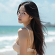 夏日女孩都喜欢穿的清凉，泳衣美女
